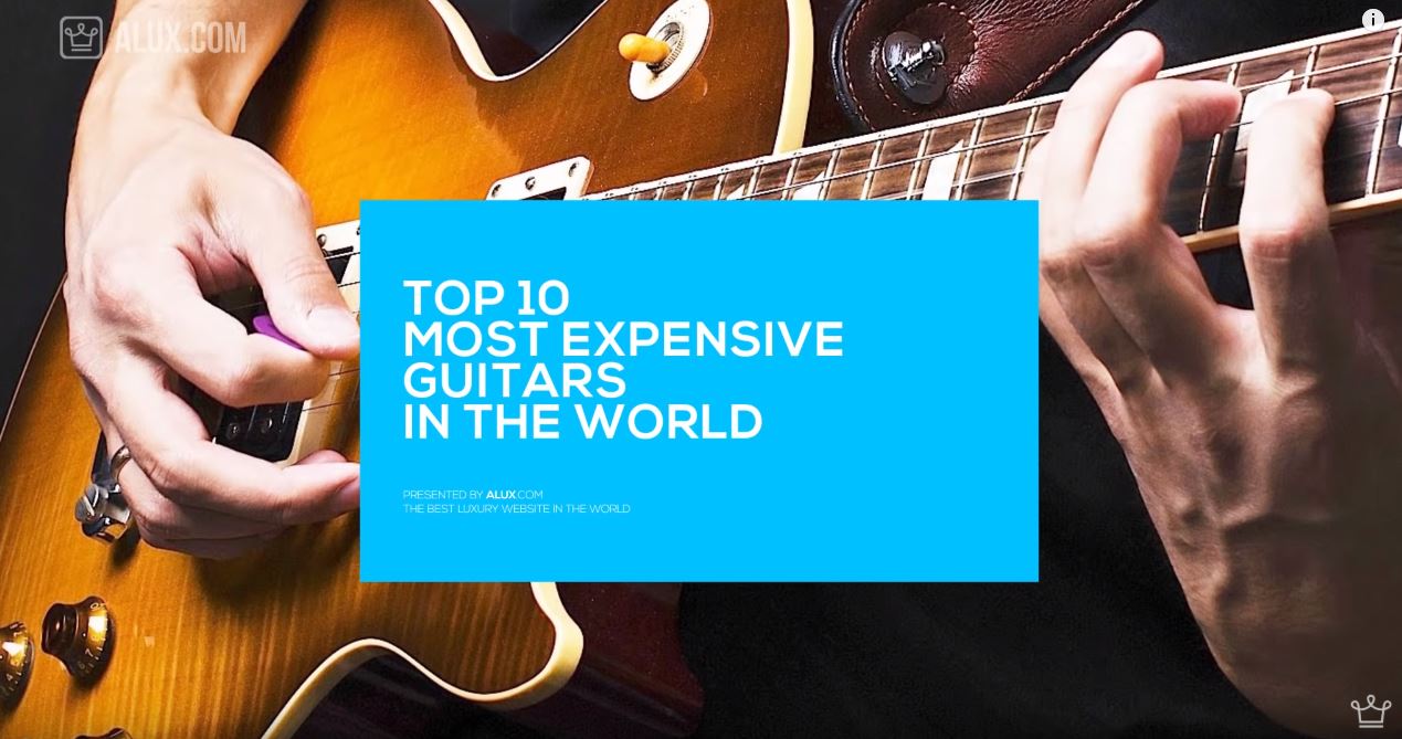 The most expensive guitar in the world 2020 deals