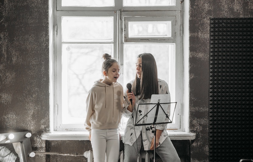 singing lesson