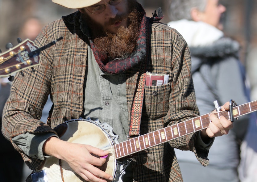 banjo player